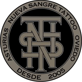 logo nueva sangre tattoo studio oviedo