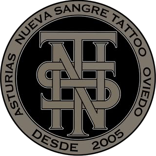 logo nueva sangre tattoo studio oviedo